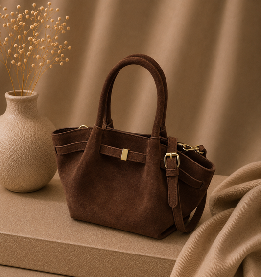 Sac “Velours Parisien” – Sac Élégant Femme
