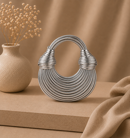 Sac Rond Sculptural Femme – Design Bohème Luxe